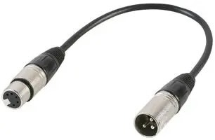 DMX 3pin(M) - 5pin(F) XLR